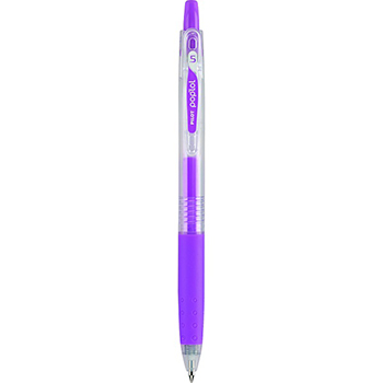 BOLIGRAFO RETRACTIL POP LOL Extra Fino (0.5 MM.) MORADO PASTEL