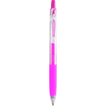 BOLIGRAFO RETRACTIL POP LOL Extra Fino (0.5 MM.) ROSA PASTEL