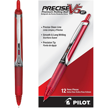 BOLIGRAFO PRECISE V5 RETRACTIL ROJO EXTRA FINO