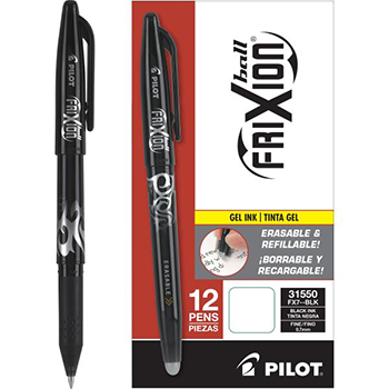 BOLIGRAFO FRIXION BALL NEGRO FINO