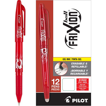 BOLIGRAFO FRIXION BALL ROJO FINO