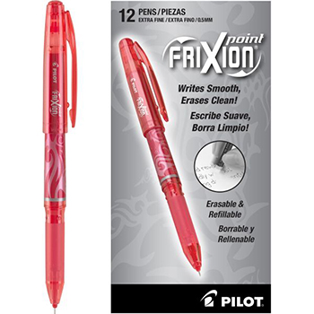 BOLIGRAFO FRIXION POINT ROJO EXTRA FINO