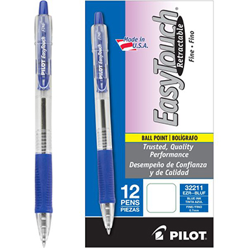 BOLIGRAFO EASYTOUCH RETRACTIL AZUL FINO