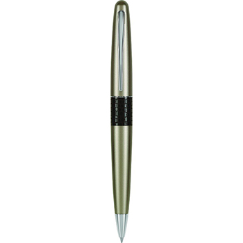Bolígrafo Metropolitan Lizard, tinta avanzada color negro, cuerpo ocre, punto mediano (1.0 mm.), estuche con 1 pieza