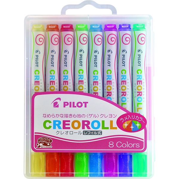 Crayones Creoroll Colores Brillantes Surtidos