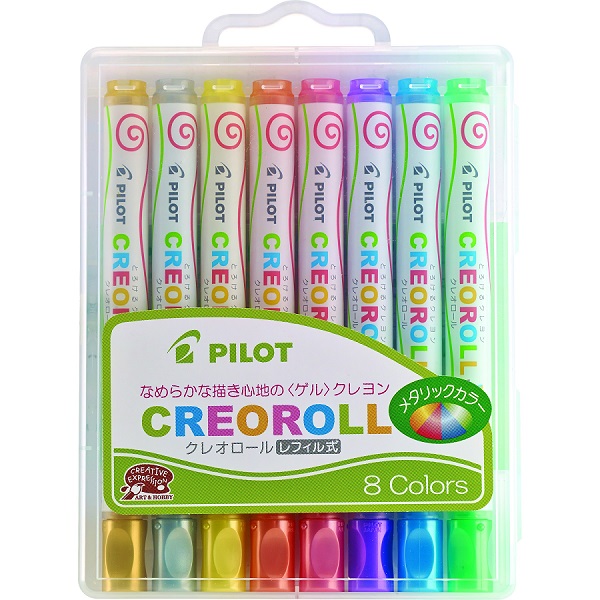 Crayones Creoroll Colores Metálicos Surtidos