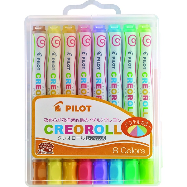 Crayones Creoroll Colores Pastel Surtidos
